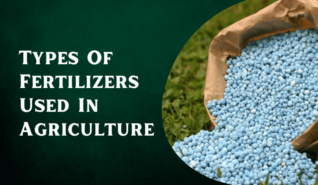 types of fertilizers used in agriculture