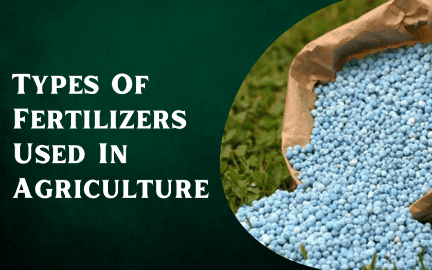 types of fertilizers used in agriculture