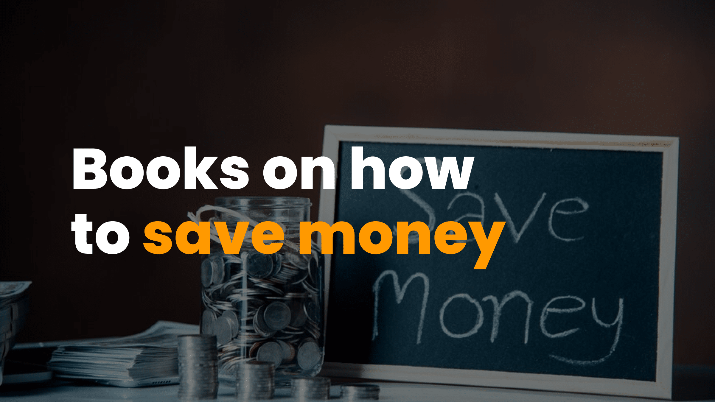 books on how to save money