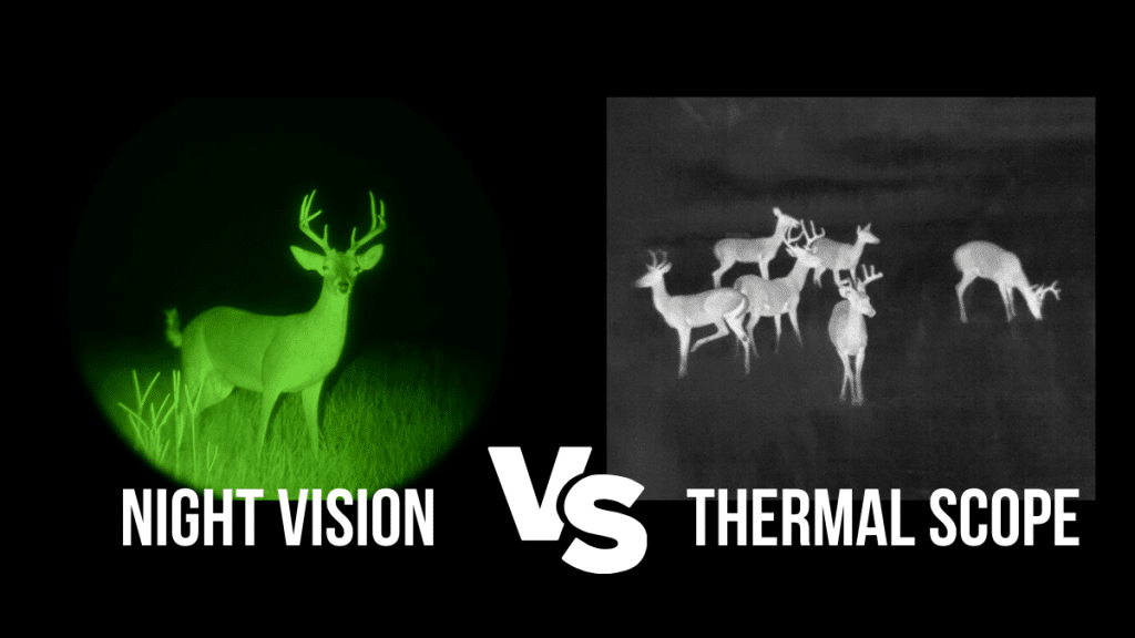 Night Vision Versus Thermal Scope